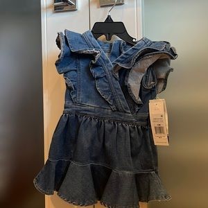 12 MONTH DENIM DRESS NWT